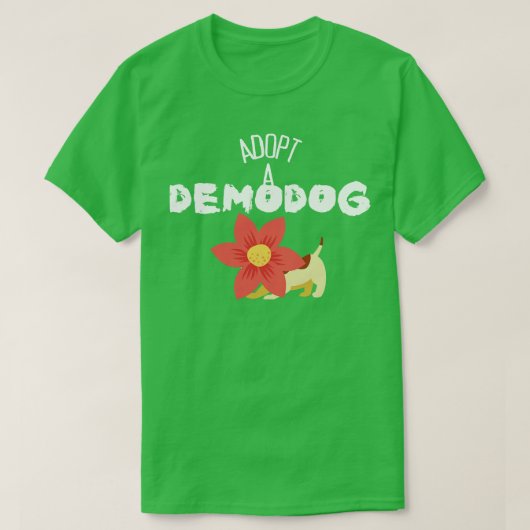 Een demodog aannemen t-shirt (Design voorkant)