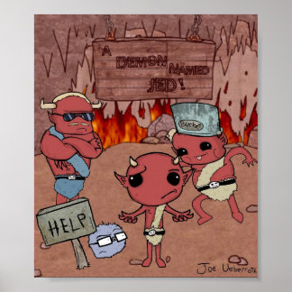 Een demon genaamd Jed! poster