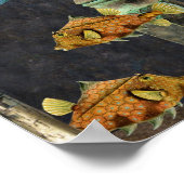 Een denkbeeldig onderzeeavontuur poster (Hoek)