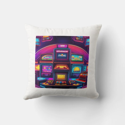 Een denkbeeldig speelstation kussen (Achterkant)