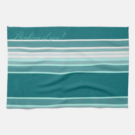 Een denken aan jou theedoek (Horizontaal)
