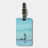 Een denker bagagelabel (Voorkant verticaal)