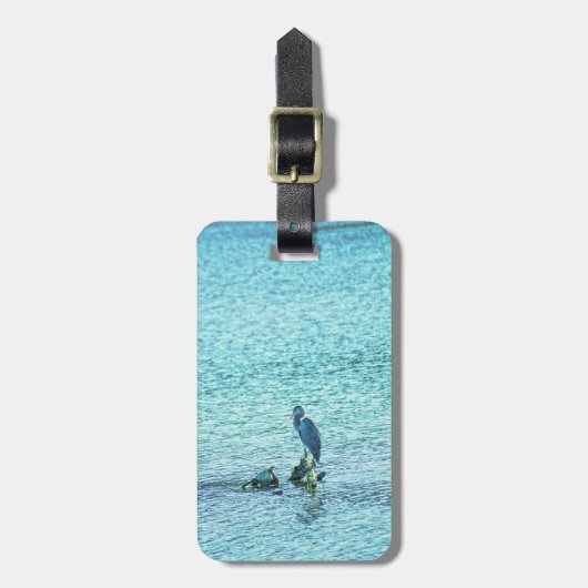 Een denker bagagelabel (Voorkant verticaal)