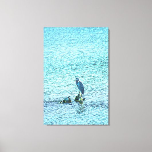 Een denker canvas afdruk (Voorkant)