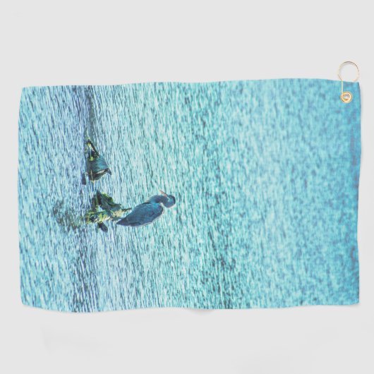 Een denker golfhanddoek (Horizontaal)