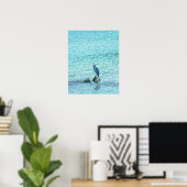 Een denker poster (Thuiskantoor)
