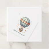 Eén-derful Heet Luchtballon Bedankjes Labels (In situ)