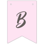 Een-derful Waterverf Eenhoorn Verjaardag Vlaggetjes (Tweede vlag)