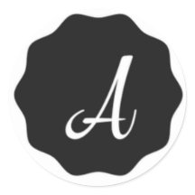 Een designer logo van letter A