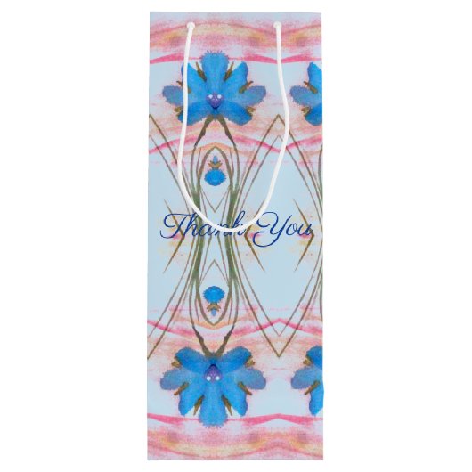 Een designer wijngeschenkzak voor elke gelegenheid wijn cadeautas (Achterkant)