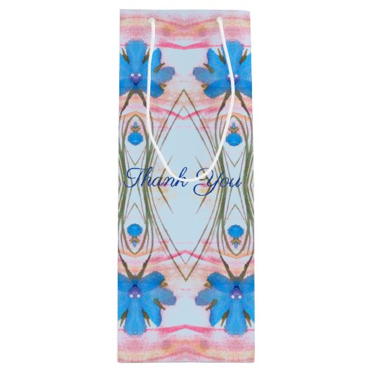 Een designer wijngeschenkzak voor elke gelegenheid wijn cadeautas (Voorkant)