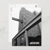 Een detail perspectief briefkaart (Voorkant / Achterkant)