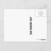 Een detail perspectief briefkaart (Achterkant)