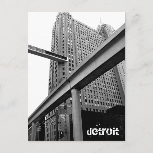 Een detail perspectief briefkaart (Voorkant)