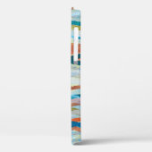 Een detail van een abstract schilderij; concentris Case-Mate iPhone case (Achterkant / Links)
