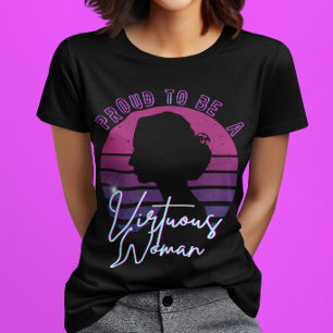 Een Deugdzame Vrouw Gebed voor Geloof Christus voo T-shirt