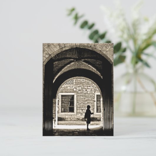 Een deur naar hoop briefkaart (Staand voorkant)