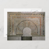 Een deur van de Prayer Hall Briefkaart (Voorkant / Achterkant)