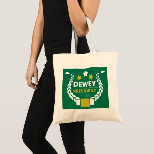 Een Dewey Tas! Tote Bag (Voorkant (product))