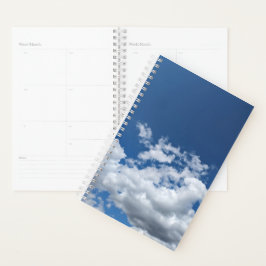 Een diagonale wolk planner