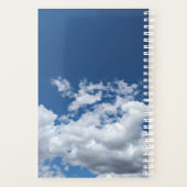 Een diagonale wolk planner (Achterkant)