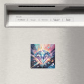 Een diamant in de ruimte magneet (Insitu (Vaatwasser))