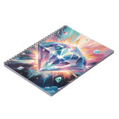 Een diamant in de ruimte notitieboek (Linkerzijde)