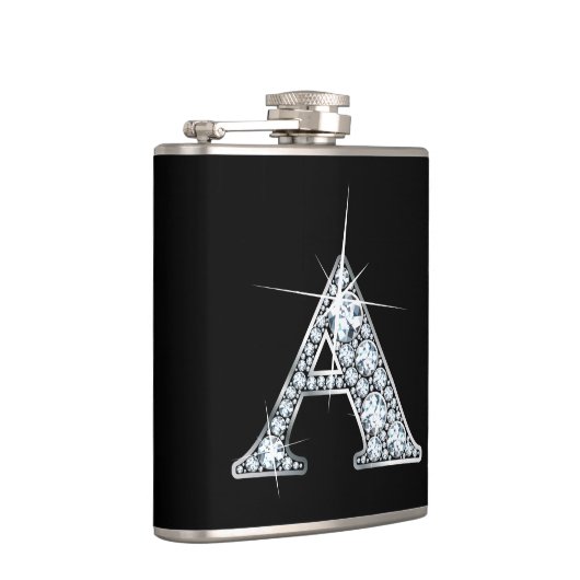 Een "Diamond Bling"-fles Heupfles (Rechts)