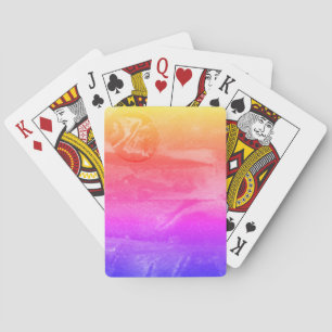 Een dicht uitzicht van fantasiewerelden en hun man pokerkaarten