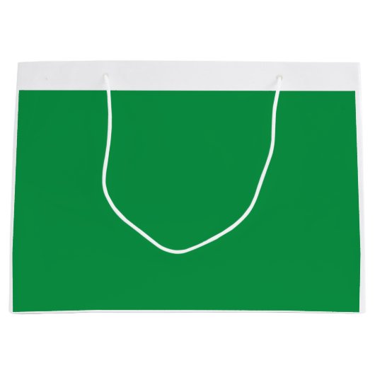 Een dicht, weelderig bos gevuld met levendige groe groot cadeauzakje (Voorkant)