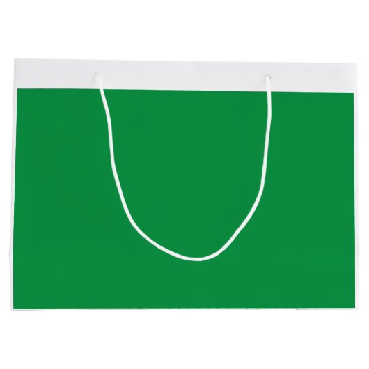 Een dicht, weelderig bos gevuld met levendige groe groot cadeauzakje (Achterkant)