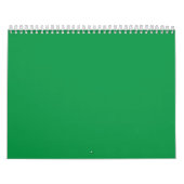 Een dicht, weelderig bos gevuld met levendige groe kalender (Hoes)