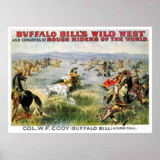 Een Dichte Vraag - Buffalo Bill Poster (Voorkant)
