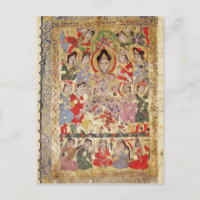 Een dichter, muzikanten en zangers