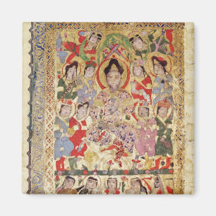 Een dichter, muzikanten en zangers magneet