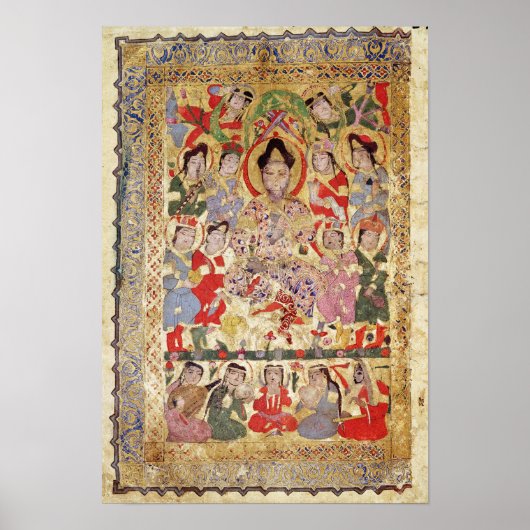 Een dichter, muzikanten en zangers poster (Voorkant)