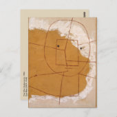 Een die het begrijpt, Paul Klee Briefkaart (Voorkant / Achterkant)