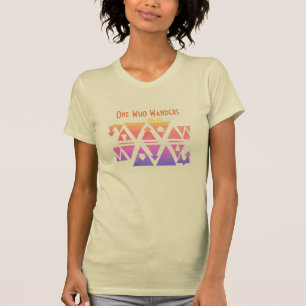 Een die Shirt voor helder geometrisch patroonpatro