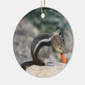 "Een dief en zijn loot!" Keramisch Ornament (Links)