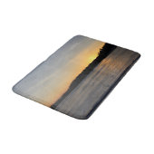 Een diepgevroren zonsondergang badmat (Gekanteld)