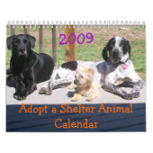 Een dierkalender voor de container goedkeuren kalender (Hoes)