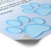 Een dierlijk gebed - poster (Hoek)