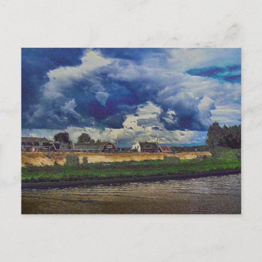 Een digitaal eerbetoon aan Van Gogh Briefkaart (Voorkant)