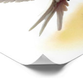 Een digitaal schilderij van de kaketoe van majoor  poster (Hoek)