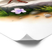 Een digitaal schilderij van een jonge Schattigee s Poster (Hoek)