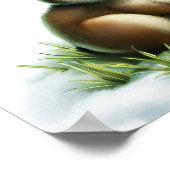 Een digitaal schilderij van een jonge Schattigee s Poster (Hoek)