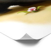 Een digitaal schilderij van een jonge Schattigee s Poster (Hoek)