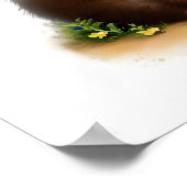 Een digitaal schilderij van een Schattigee Javelin Poster (Hoek)