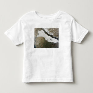 Een dikke bank met lage wolken kinder shirts