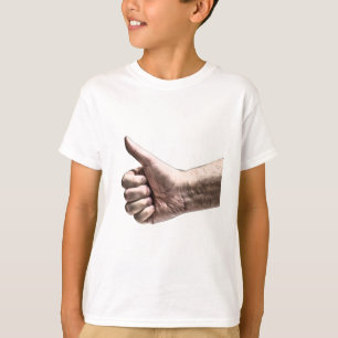 Een dikke duim omhoog t-shirt